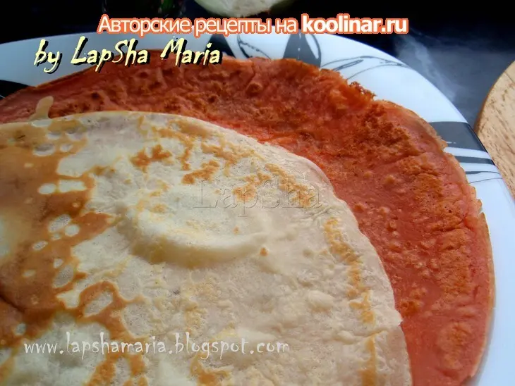 Блинные роллы с курицей и оливками: шаг 9