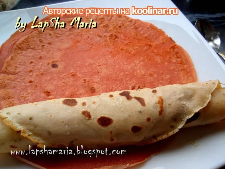 Блинные роллы с курицей и оливками: шаг 11
