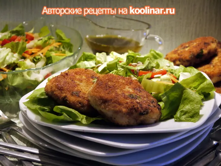 Рыбные котлеты „фантазия“: шаг 3