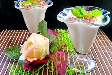 Имбирно-мятный коктейль с мороженым: шаг 7