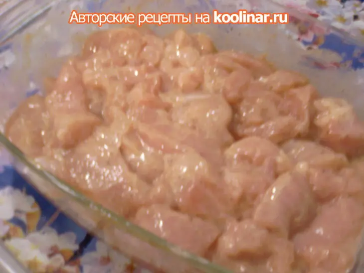 Куриное филе в томатно-кефирном соусе со спаржевой фасолью: шаг 2