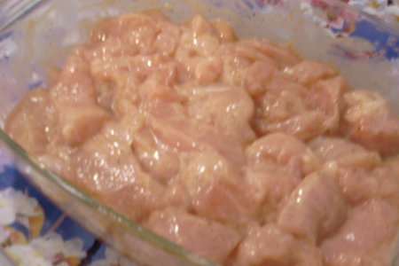 Куриное филе в томатно-кефирном соусе со спаржевой фасолью: шаг 2