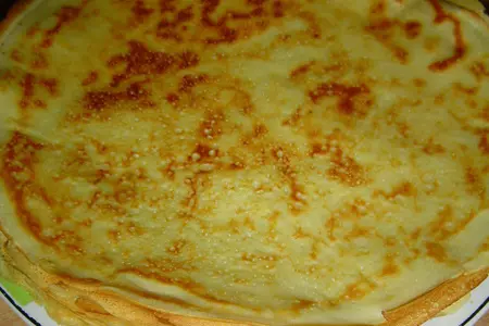 Блинчики с майонезом: шаг 6