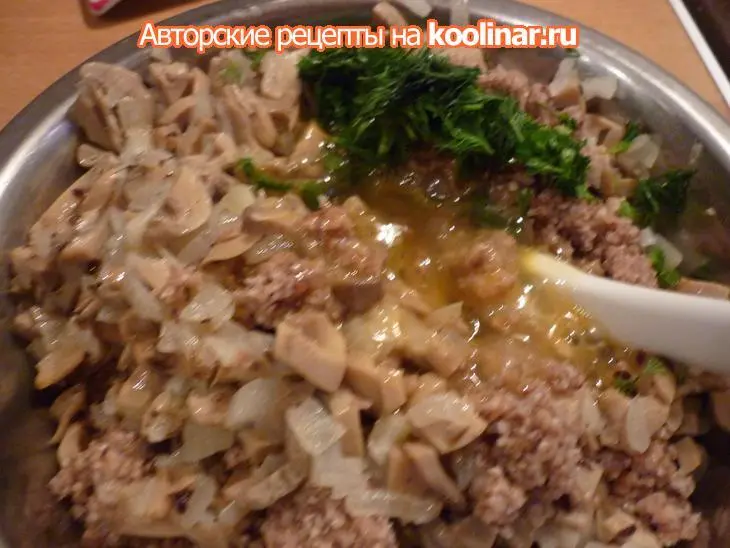 Гречневые котлеты с солёными грибами.(дуэль): шаг 6
