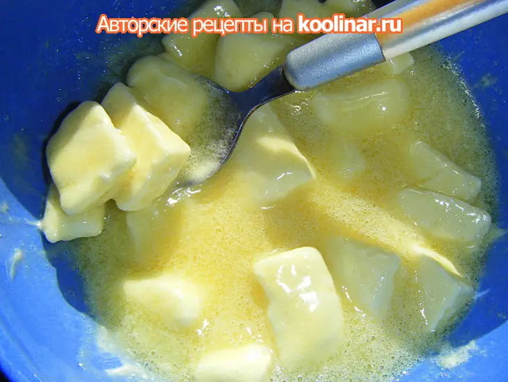 Нежный десерт с белым шоколадом и ликёром бейлиз: шаг 5