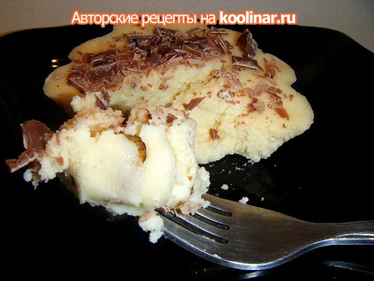 Нежный десерт с белым шоколадом и ликёром бейлиз: шаг 8