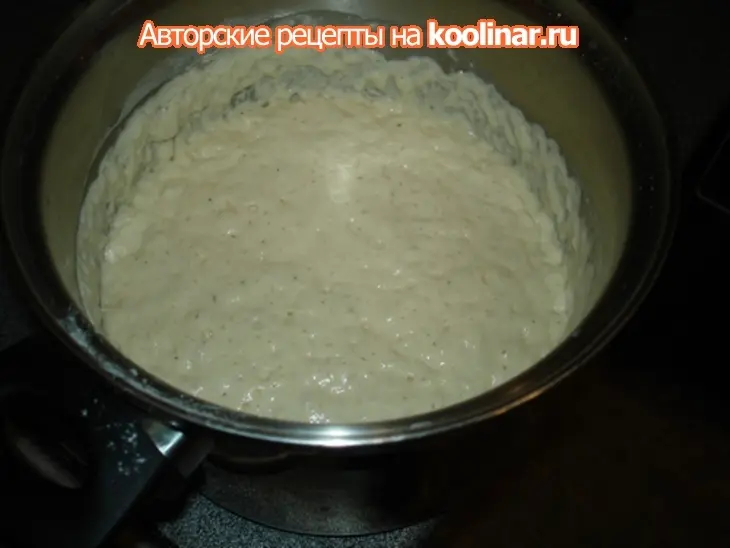 Блинный торт "касаточка": шаг 3
