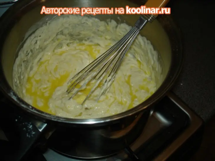 Блинный торт "касаточка": шаг 4