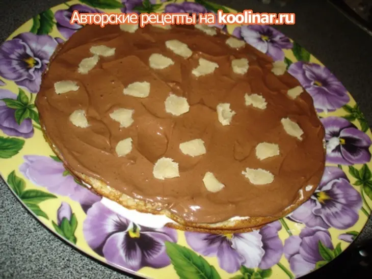Блинный торт "касаточка": шаг 13