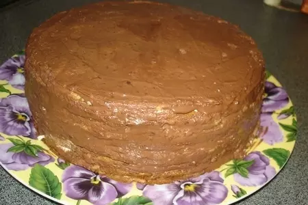 Блинный торт "касаточка": шаг 16