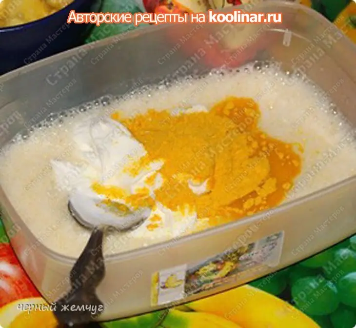 Бананы в кляре: шаг 2