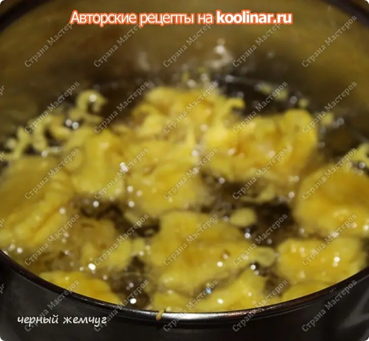Бананы в кляре: шаг 4