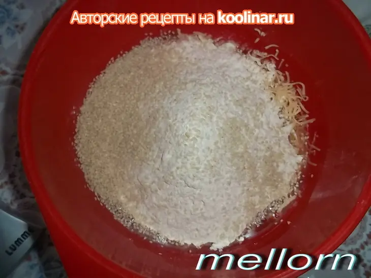 Томатно-сырное печенье с кунжутом: шаг 2