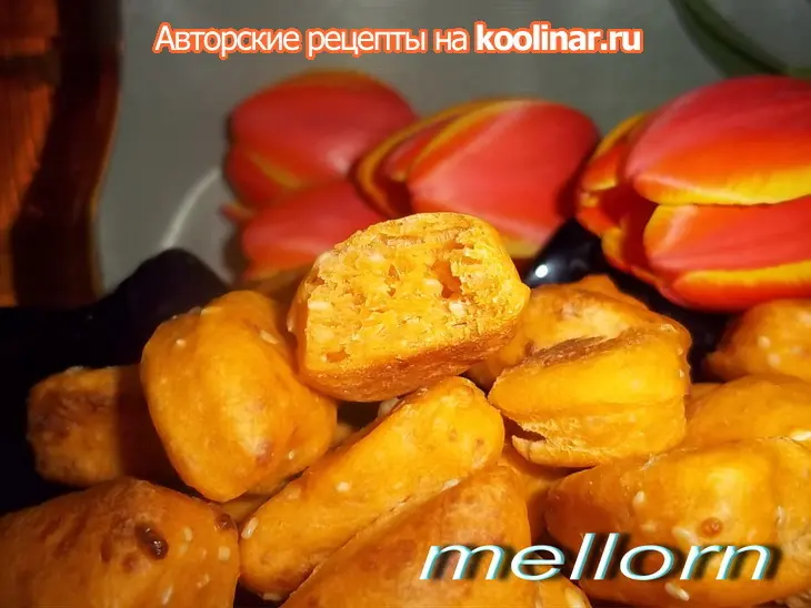 Томатно-сырное печенье с кунжутом: шаг 6