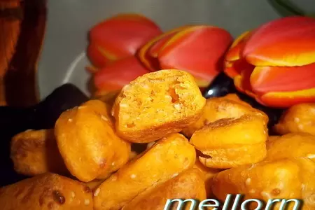 Томатно-сырное печенье с кунжутом: шаг 6