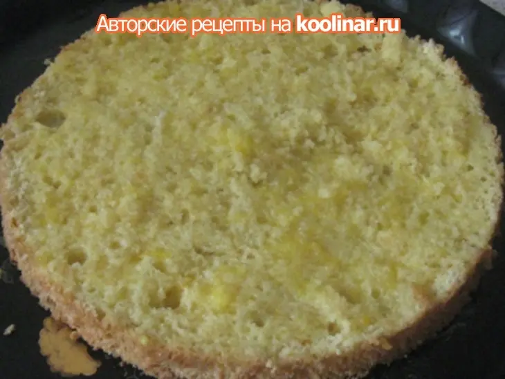 Торт "апельсиновый аромат": шаг 4