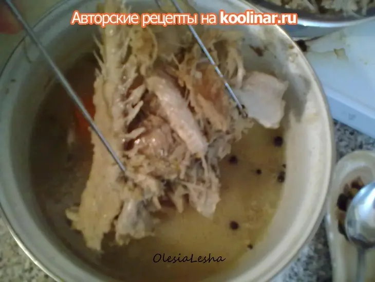 Холодец рыбный без желатина: шаг 1