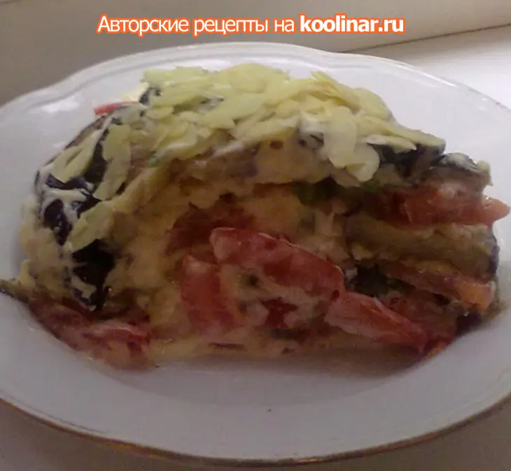 Овощной тортик: шаг 9