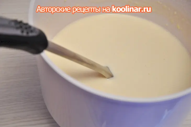 Блинная лазанья со  шпинатом и творогом: шаг 2