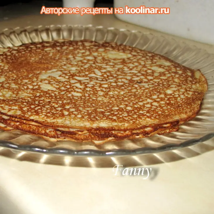 Блинчики с грибным жюльеном: шаг 2