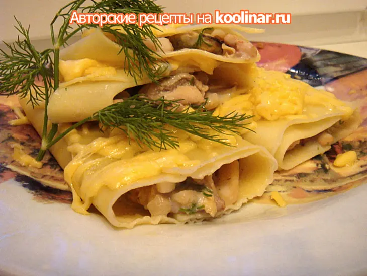 Итальянские "блинчики-рулетики" parma: шаг 3