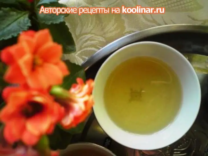 "шампанское" сенча кабусэ с шербетом  "рахатиджан": шаг 8