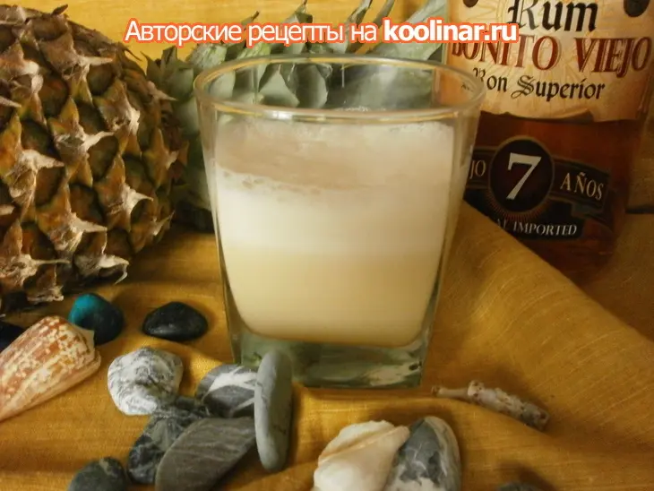 Коктейль "солнечный берег": шаг 2