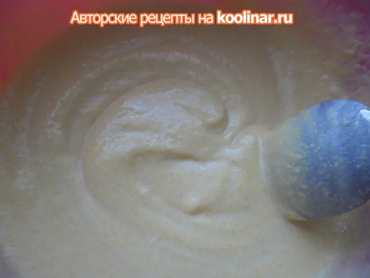 Кукурузные блины: шаг 2