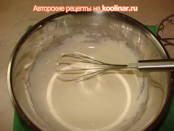 Фисташково-жимолостное мороженное в виде полена: шаг 3