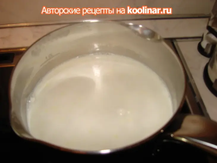 Фисташково-жимолостное мороженное в виде полена: шаг 4