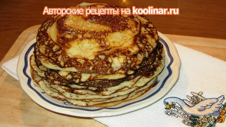 Лимонные блинчики на сметане: шаг 5