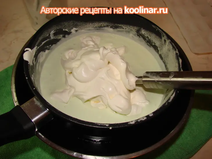 Фисташково-жимолостное мороженное в виде полена: шаг 10