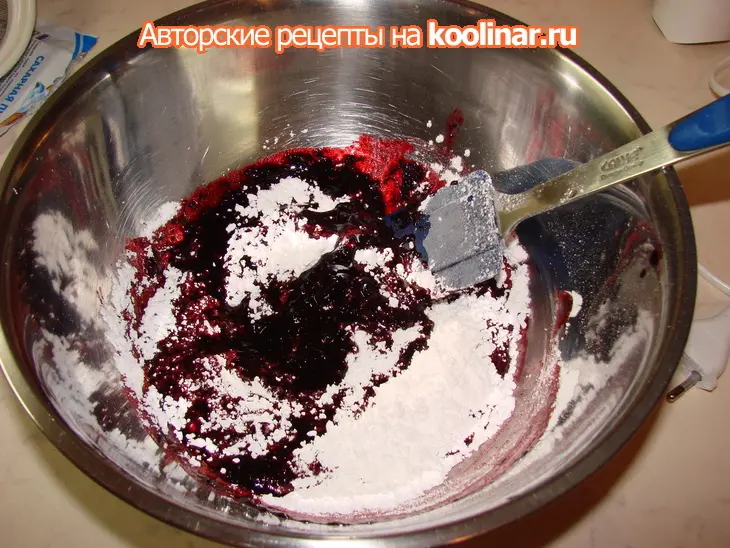 Фисташково-жимолостное мороженное в виде полена: шаг 13