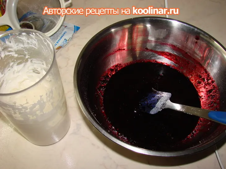 Фисташково-жимолостное мороженное в виде полена: шаг 15