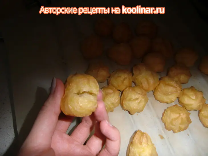 Vannbakkels или пасхальные эклерчики: шаг 9