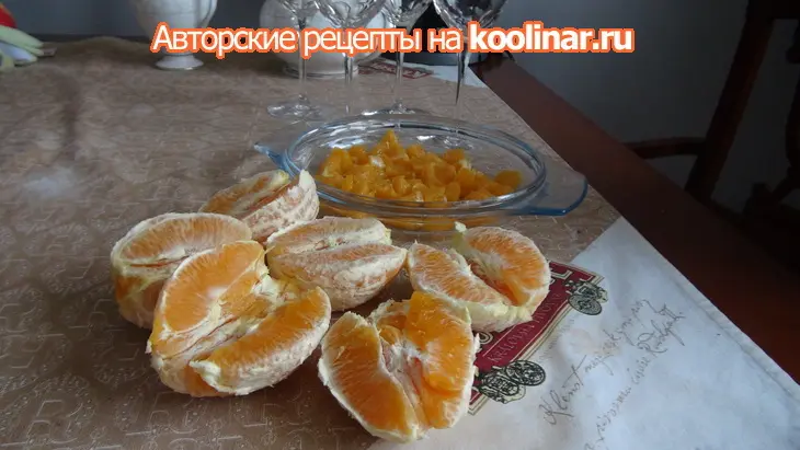 Желейный апельсиновый коктейль с красной смородиной: шаг 4