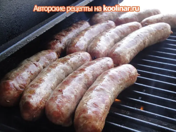 Колбаски гриль: шаг 6