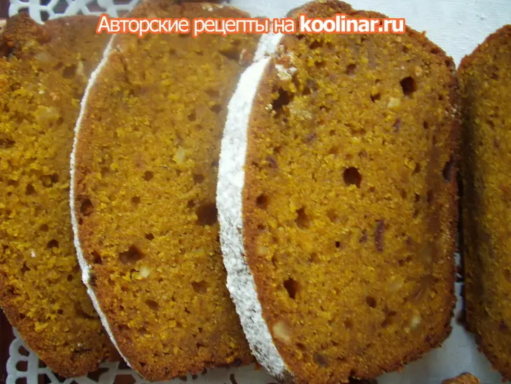 Морковно-финиковый кекс, для тех кто постится: шаг 3