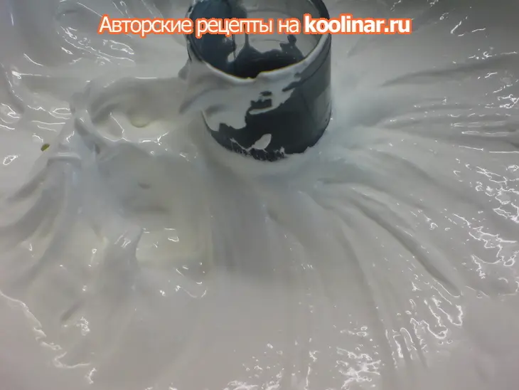 Кольцо-безе с карамелизированными и фламбированными апельсинами: шаг 2