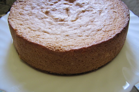 Торт бисквитный с безе: шаг 1
