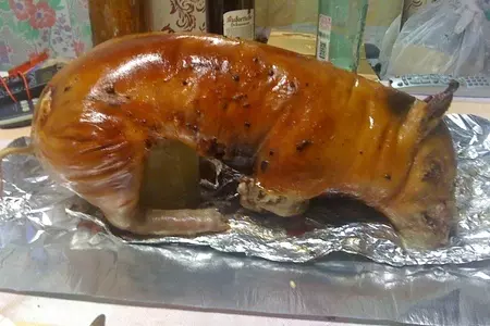 Поросёнок из русской печи: шаг 4
