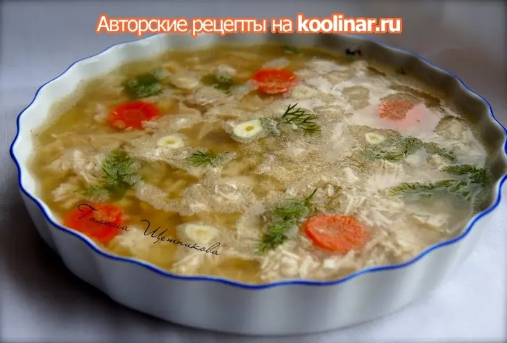 Куриный холодец: шаг 1