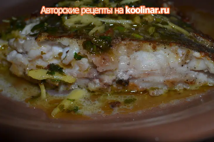 Камбала жареная в имбире: шаг 2