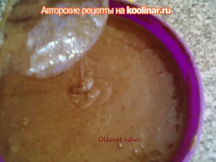 Манник...шоколадный "к великому посту "))): шаг 6