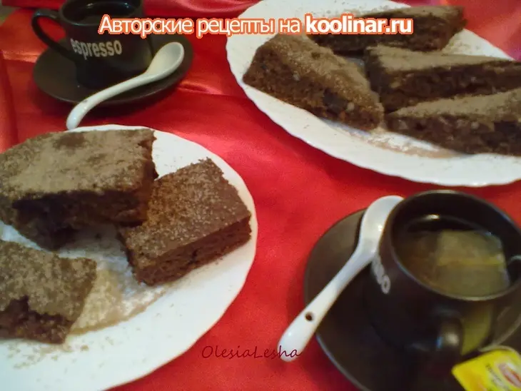 Манник...шоколадный "к великому посту "))): шаг 13