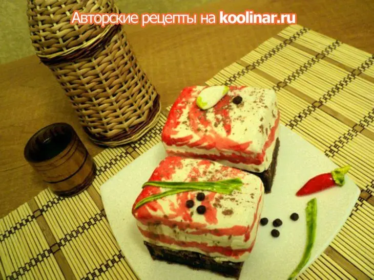 Пирожное «бутерброд с салом»: шаг 8