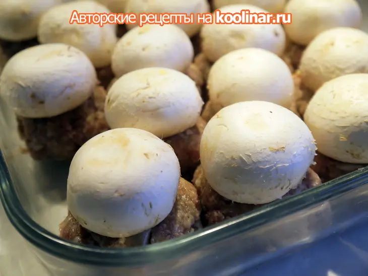 Тефтели с грибами „боровички“: шаг 5