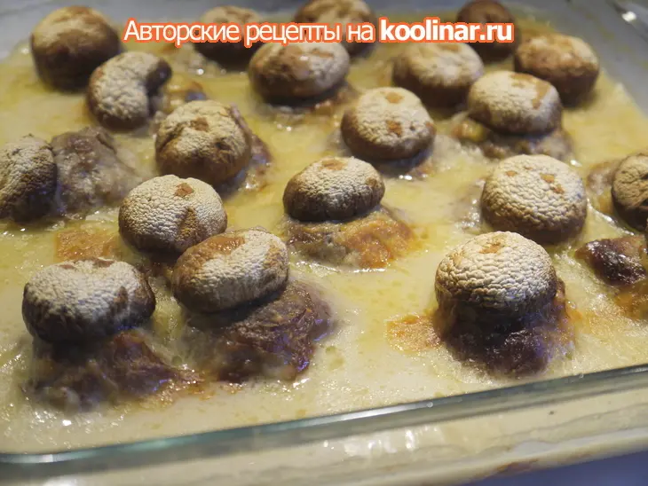Тефтели с грибами „боровички“: шаг 8