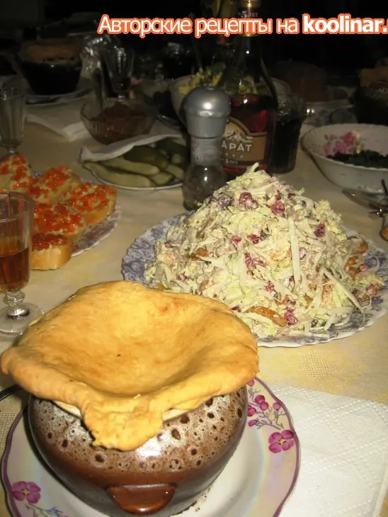Салат «зёрна любви»: шаг 8