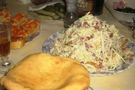 Салат «зёрна любви»: шаг 8